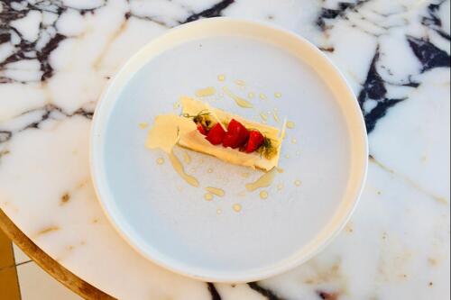 Serea Coastal Cuisine - Greek yogurt 'cheesecake'