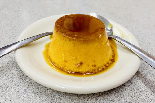 El Rey De Las Fritas - flan casero
