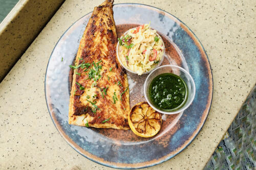 Mitch's Seafood - fish plate