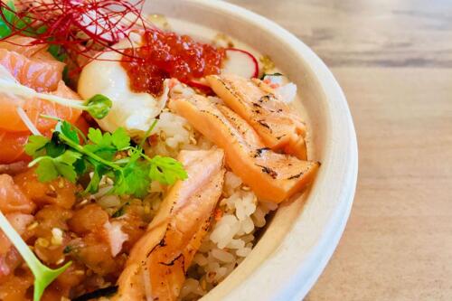 Single Fin Kitchen - Salmon 360