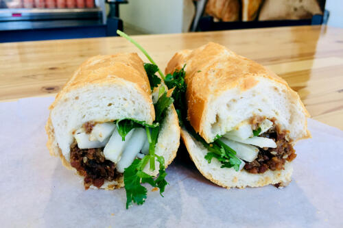 K Sandwiches - #9 grilled pork banh mi
