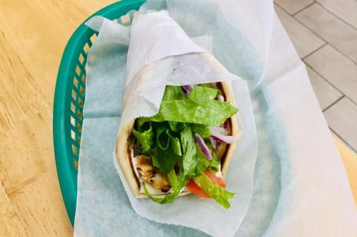 Zgara Greek Grill - chicken souvlaki wrap