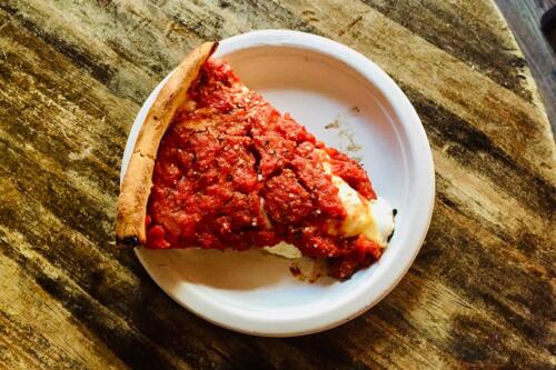 Berkeley Pizza - sausage deep dish