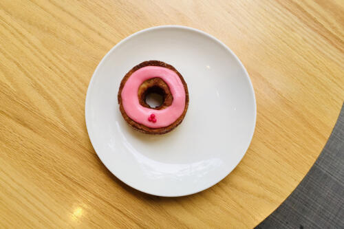 Dominique Ansel - raspberry cronut