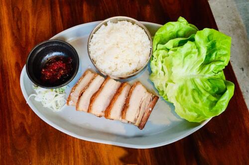 Majordomo - crispy pork belly