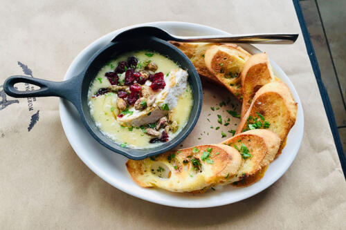 The Smoking Goat - baked brie
