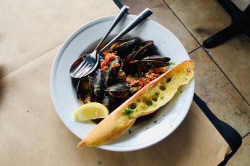 The Smoking Goat - PEI mussels